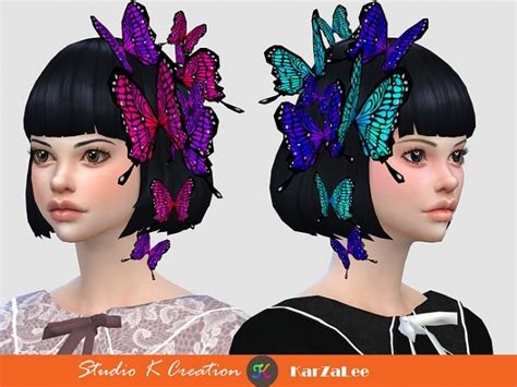 Darksouls Head Butterfly Acc At Studio K Creation Sims 4 Updates