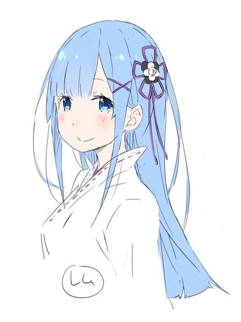 Image Natsuki Rem Concept Art Rezero Wiki Fandom Powered By