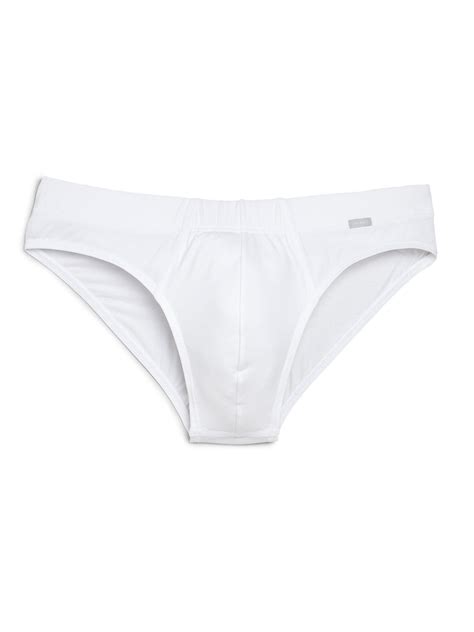 Hanro Synthetic Urban Touch Low Rise Briefs In White For Men Lyst