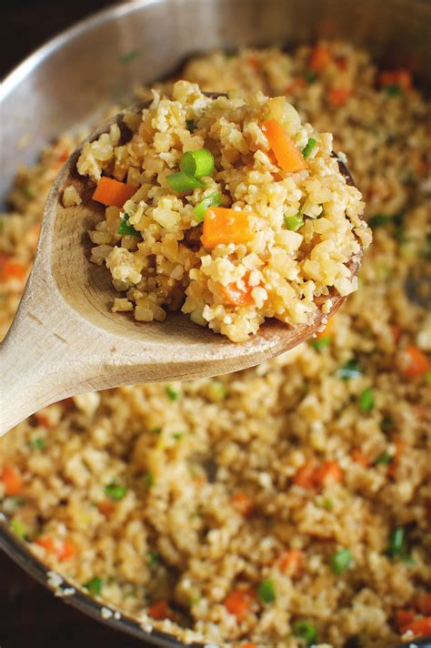 Easy Low Carb Cauliflower Fried Rice Recipe Simply So Healthy
