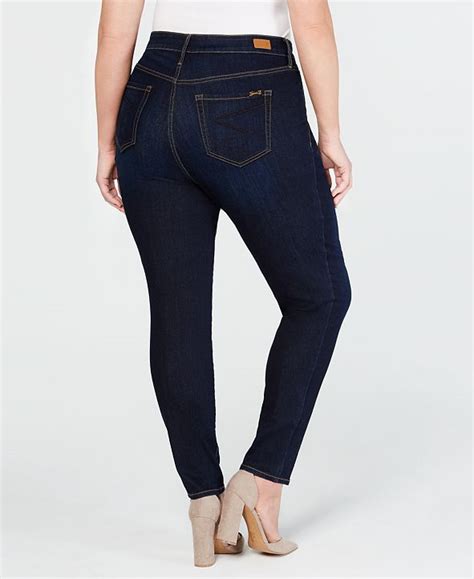 Seven7 Jeans Plus Size Signature Skinny Jeans And Reviews Jeans Plus