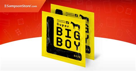 Super Big Boy 58mm Japan Edition 2 Pieces Latex Condom Sampson Store