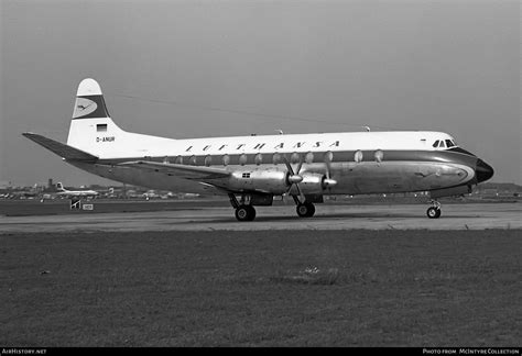 Aircraft Photo Of D Anur Vickers 814 Viscount Lufthansa