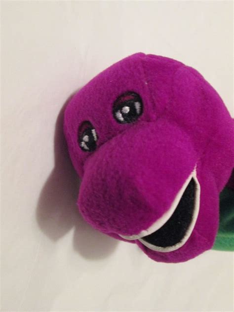 Lyons Partnership Barney Purple Dinosaur Bean Bag Plush 7 Ebay