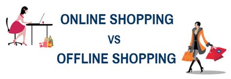 [infographic] online shopping vs offline shopping