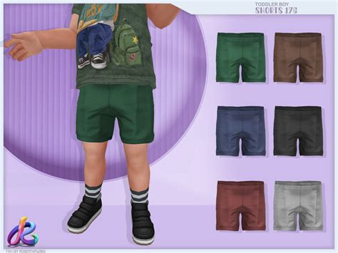 The Sims Resource Toddler Boy Shorts 176