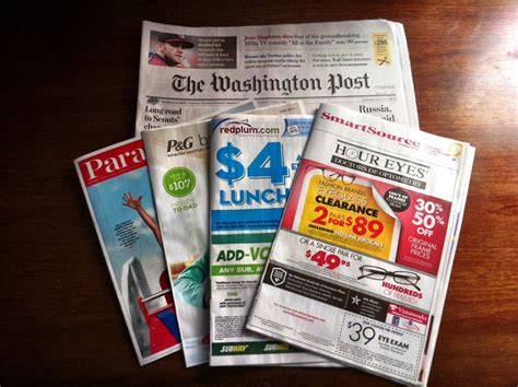 Best Coupons From Sunday Washington Post Inserts 6213 Beltway