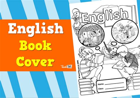 English Book Cover Design For Kids
