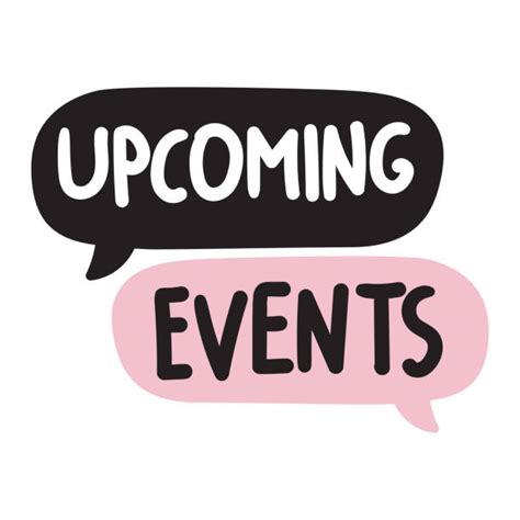 Upcoming Events Calendar Illustrations Royalty Free Vector Graphics