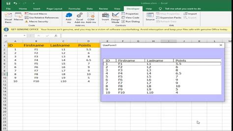 Cara Menampilkan Data Di Listbox Vba Excel Menggunakan Userform The