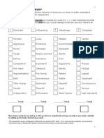 Use this free disc personality test to get a fast estimate of your disc profile based on answers to 12 short questions. DiSC-Profile-Worksheet.pdf | Psychology & Cognitive ...