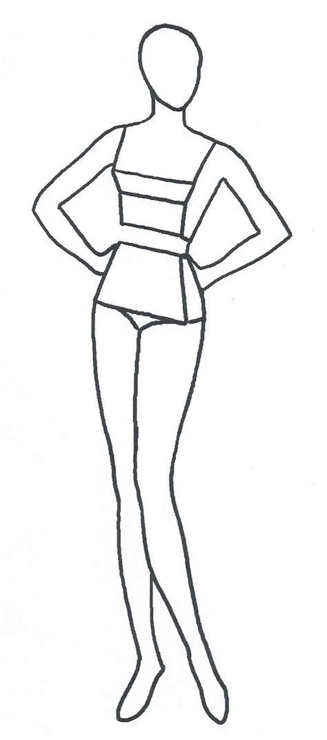 My Road To Becoming A Fashion Designer Free Fashion Figure Templates