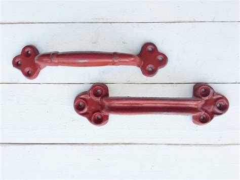 Barn Door Handle Cast Iron Rustic Vintage Antique Shabby Etsy