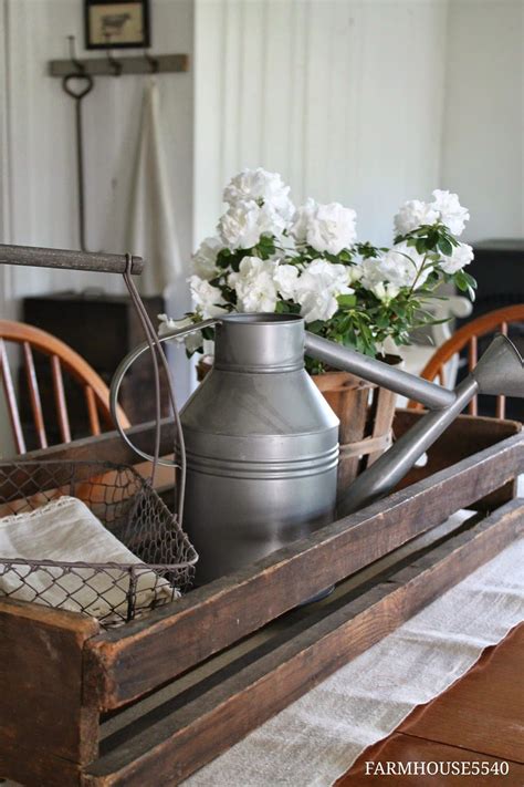 Farmhouse Kitchen Table Centerpiece Ideas