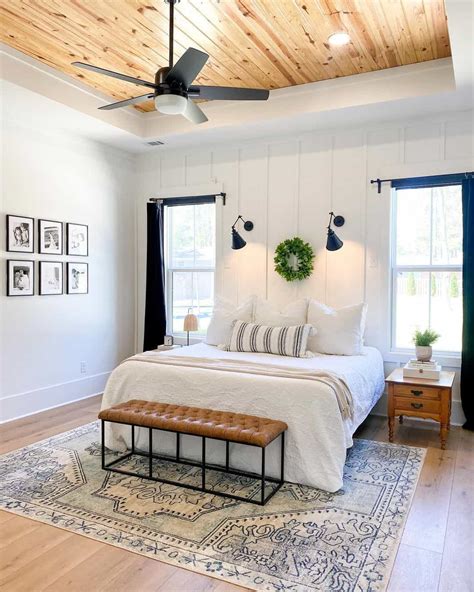 Shiplap Wall With Tray Ceiling Ideas Soul And Lane