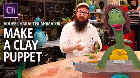 Make A Clay Puppet Adobe Character Animator Tutorial In 2020