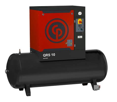 Chicago Pneumatic Qrs 10 Rotary Screw Air Compressor Compressed Air