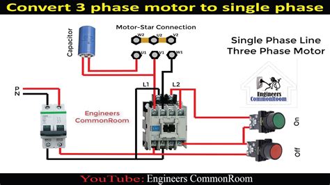 Convert Phase Motor To Single Generator Webmotor Org