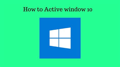 How To Activation Windows 10 Pro Tech Tips Youtube