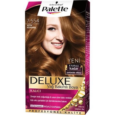 Palette Deluxe 7 554 Altın Karamel Saç Boyası Fiyatı