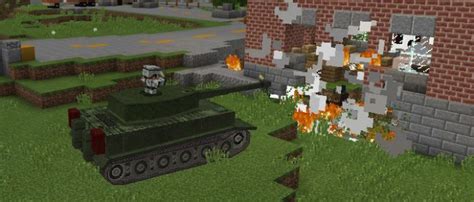 War Tank Addon Minecraft Pe Mods And Addons