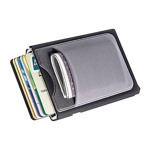 New Bring Credit Card Holder Sleeve With Rfid Blocking Wallet Automatic