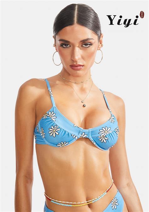 sexy bikinis swimsuit 2 piece set women triangle bathing suit tie string bikini high waisted