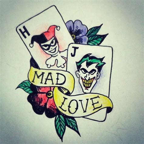 Joker And Harley Tattoo Harley Tattoos Batman Tattoo Joker Tattoo