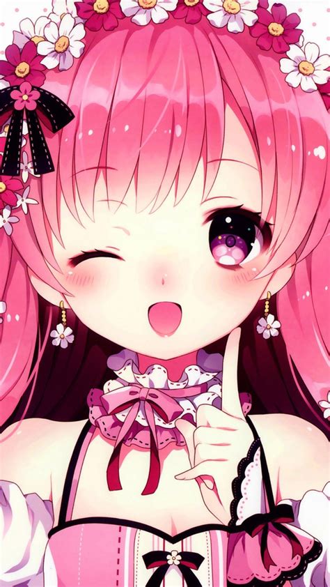 Pink Kawaii Anime Desktop Background Tinkle Hd Cg Pink