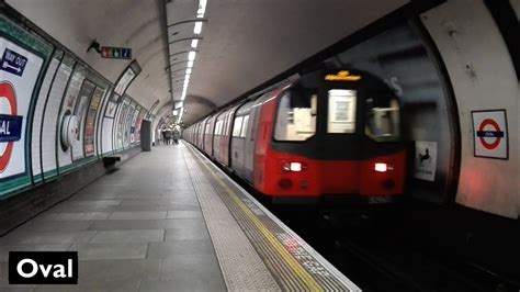 Oval Northern Line London Underground 1995 Tube Stock Youtube