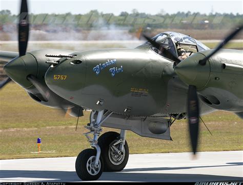 Lockheed P 38f Lightning Untitled Aviation Photo 1444229
