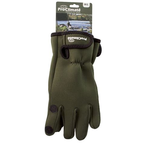 Mens Neoprene Fishing Gloves Lightweight Waterproof Ebay