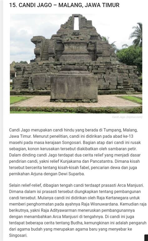 Kliping Peninggalan Sejarah Hindu Budha Dan Islam Di Indonesia Guru Paud