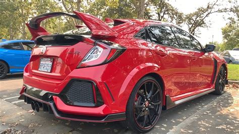 2019 Civic Type R Review And Test Drive Youtube