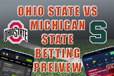 Michigan State Vs Ohio State Picks Betting Odds And Score Prediction