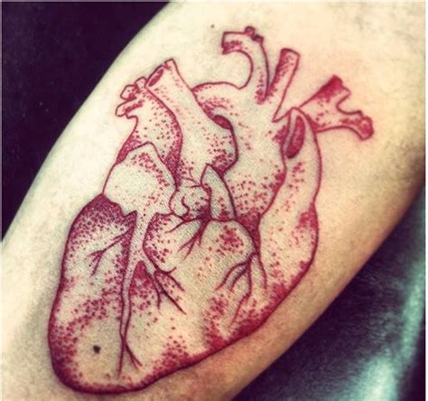 22 Most Realistic Heart Tattoo That I Have Ever Seen Realistic Heart Tattoo Real Heart