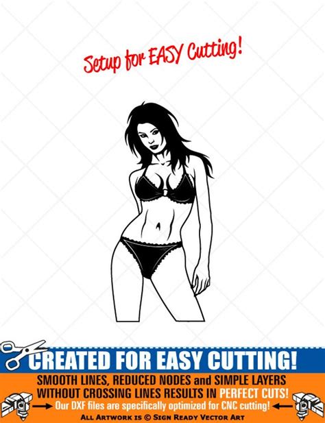 Sexy Woman Girl Clipart Vector Clip Art Graphics Digital Etsy