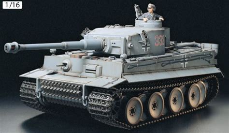 Tamiya Tiger 1 Early Production 116 Scale Rc Tank Kit 56010 Hobbies