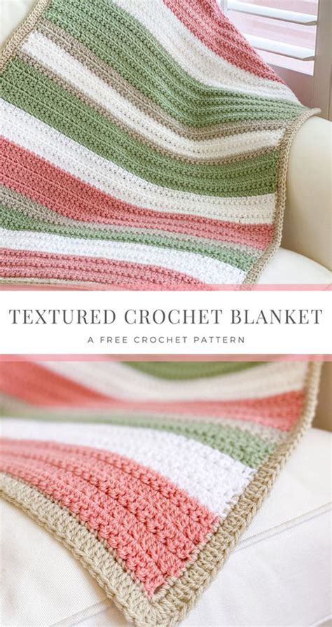 Beautiful Skills Crochet Knitting Quilting Textured Crochet Blanket