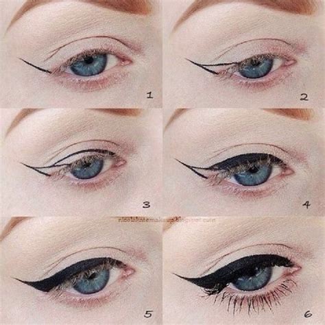 Easy Step For Winged Eyeliner Musely
