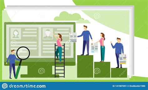 Concept Human Resources Recruitment For Web Page Banner Presentation Social Media Documents