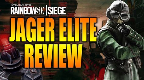 Rainbow Six Siege In Depth Jager Elite Review Youtube