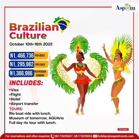 Brazilian Culture Aspom Travel Agency