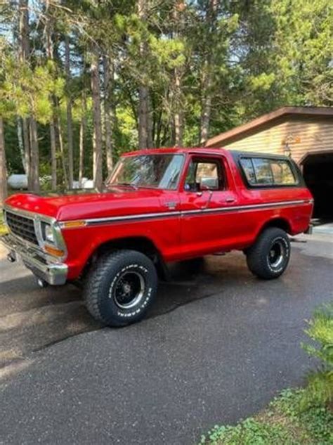 1978 Ford Bronco For Sale In Cadillac Michigan Old Car Online