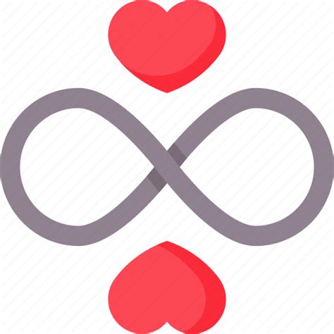 Heart Infinity Love Valentine Valentines Icon