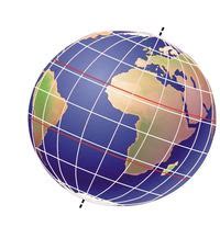 W paralelos, siendo el ecuador el círculo máximo. DOCENTECA - Coordenadas geográficas - con actividades para primaria