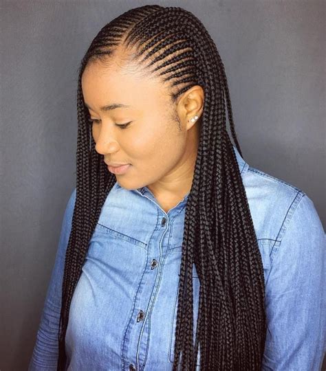 Cornrow braids with buns is a match made in heaven! 20 Super Hot Cornrow Braid Hairstyles in 2020 | Small ...