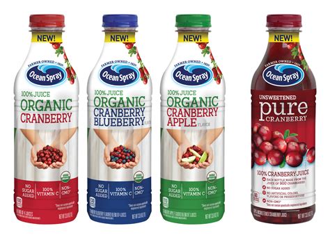 Ocean Spray Expands Portfolio With Organic And Unsweetened Cranberry