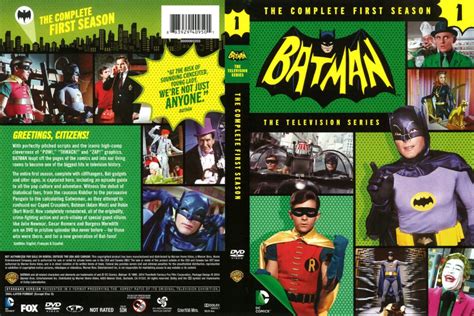 Batman Season 1 1966 R1 Custom Dvd Cover Dvdcovercom
