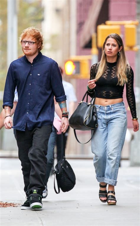 Ed Sheeran Is Not Engaged To Girlfriend Cherry Seaborn E Online Uk